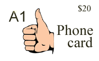 A1 Phone Card $20 - International Calling Cards