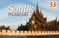 Sanuk Phone Card $5 - International Calling Cards